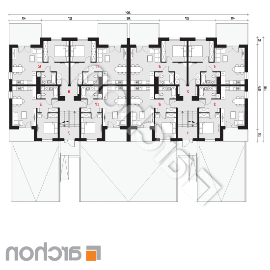 Dom przy plantach 15 (P) | rzut parteru