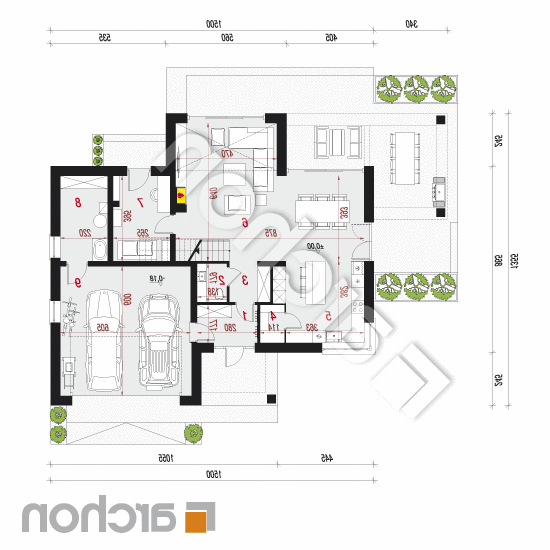 Willa Miranda 7 (G2) | rzut parteru