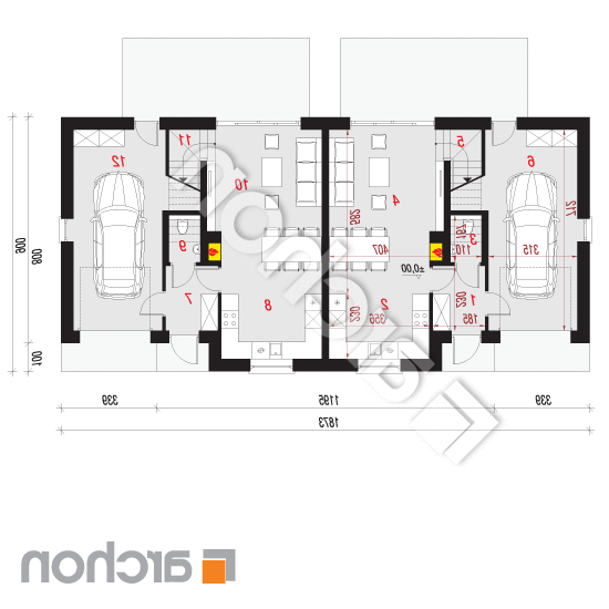 Dom w bylicach 2 (R2) | rzut parteru