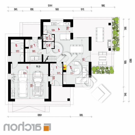 Willa Miranda 10 (G2) | rzut parteru