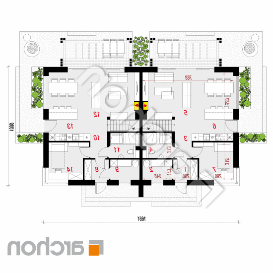 Dom w krynkach 2 (R2) | rzut parteru